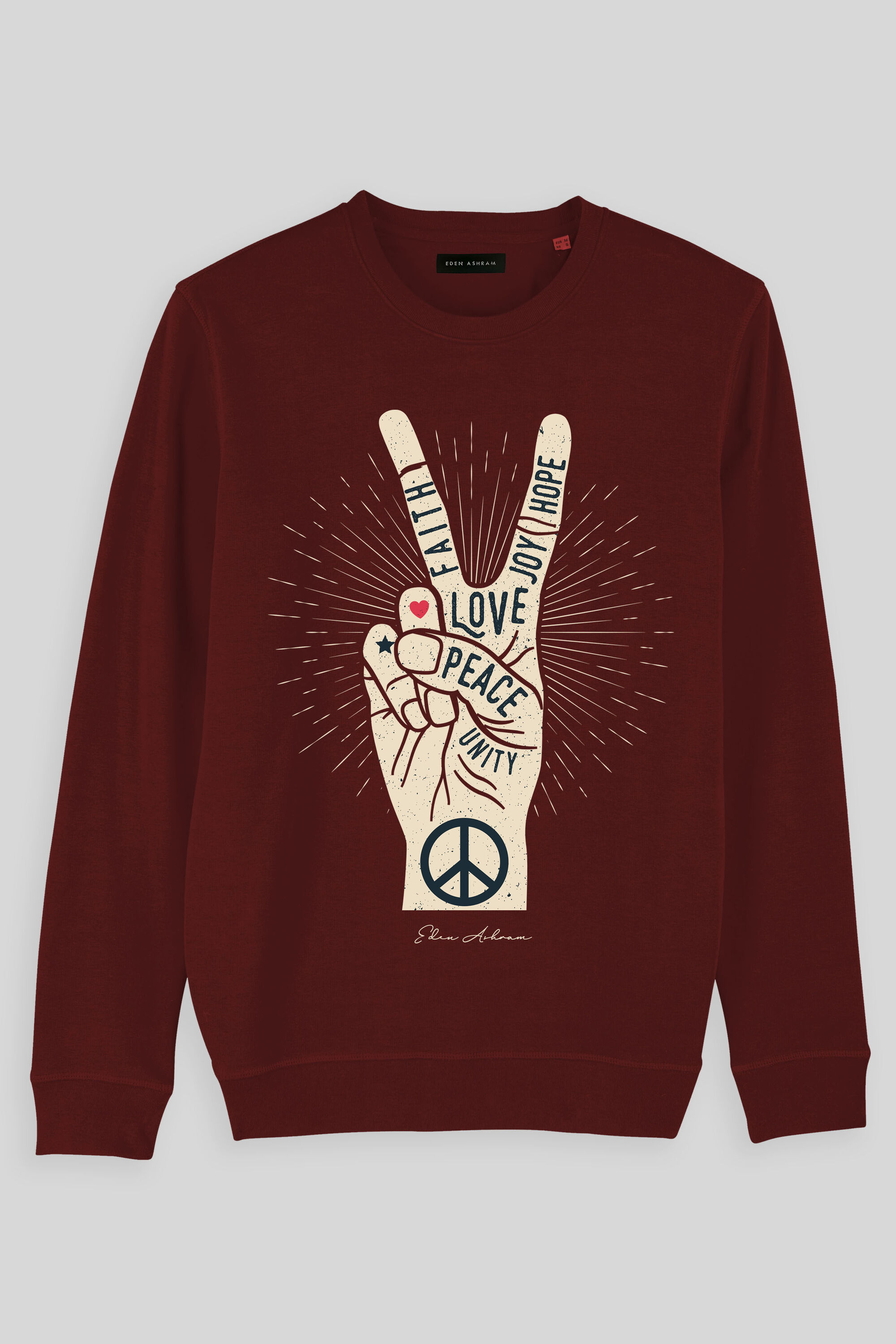 peace sweatshirt